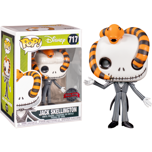 The Nightmare Before Christmas - Jack Snake Head US Exclusive #717 Pop! Vinyl