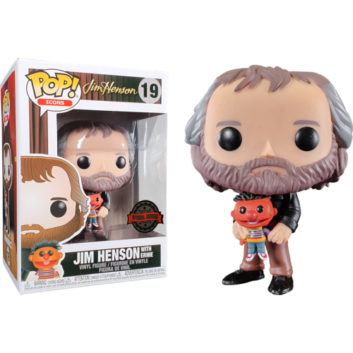 Sesame Street - Jim Henson with Ernie US Exclusive #19 Pop! Vinyl