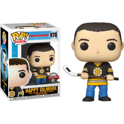 Happy Gilmore - Happy w/Hockey Stick US Exclusive #978 Pop! Vinyl [RS]