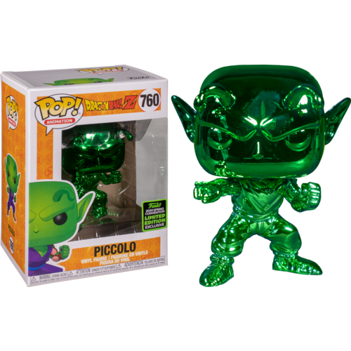 Dragon Ball Z - Piccolo Green Chrome ECCC 2020 Exclusive #Pop! Vinyl