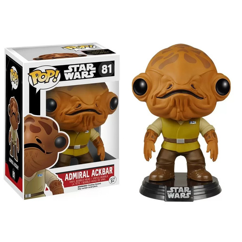 STAR WARS - ADMIRAL ACKBAR #81 POP! VINYL FIGURE