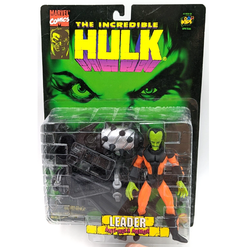 Toybiz Marvel Comics The Incredible Hulk "Leader" With Anti-Hulk Armor