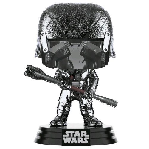 Star Wars - Knight of Ren War Club Episode IX Rise of Skywalker Hematite Chrome #332 Pop! Vinyl