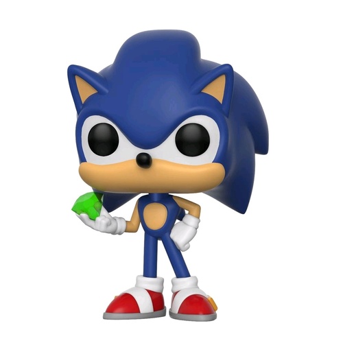 Sonic the Hedgehog - Sonic with Emerald #284 Pop! Vinyl