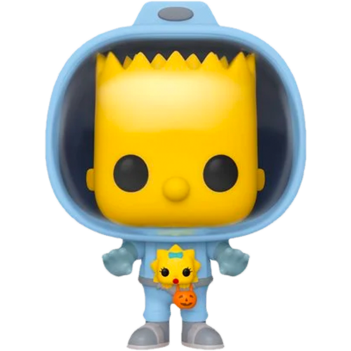 The Simpsons - Bart Simpson with Chestburster Maggie Pop! Vinyl