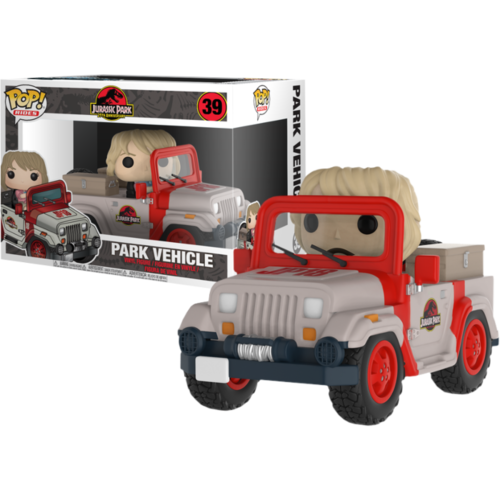 Jurassic Park - Park Vehilcle with Ellie #39 Pop! Ride