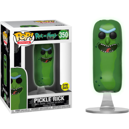 Rick and Morty - Pickle Rick Glow in the Dark #350 Pop! Vinyl