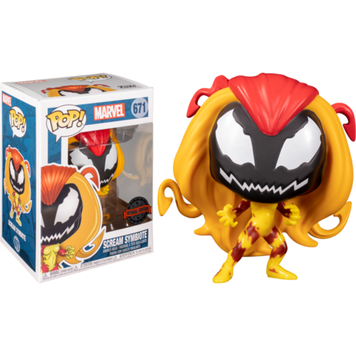 Spider-Man-Scream Symbiote #671 Pop! Vinyl