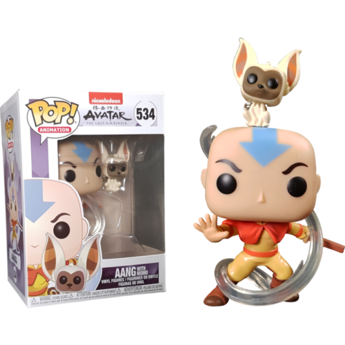 Avatar: The Last Airbender - Aang with Momo #534 Pop! Vinyl (vaulted)