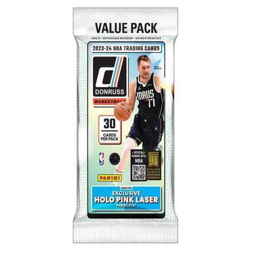 PANINI 2023-2024 Donruss Basketball Fat Pack cards 2023-24 nba value pack