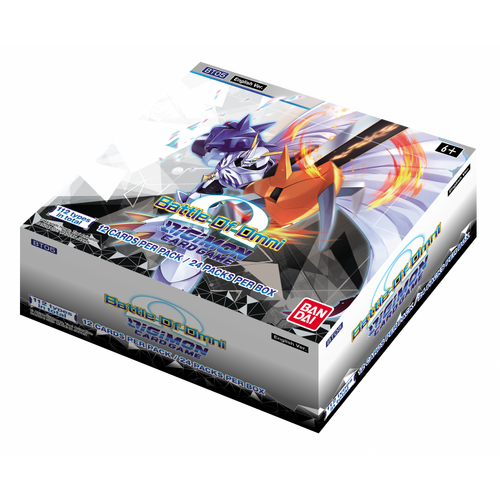 Digimon Card Game Series 05 Battle of Omni BT05 Booster Display TCG