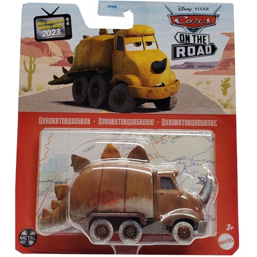 Mattel Disney Pixar Cars - On The Road Series Quadratorquosaur DXV29 / HKY39 DIE CAST