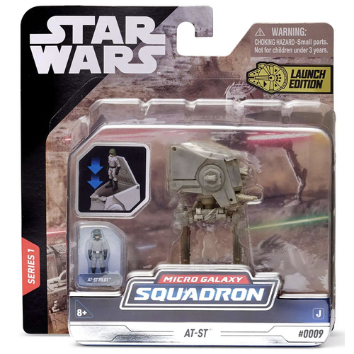 Star Wars Micro Galaxy Squadron AT-ST Vehicle #0009 [Launch Edition]