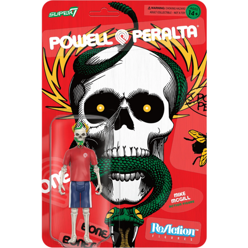 Powell Peralta - Mike McGill ReAction 3.75" Action Figure (Wave 2)