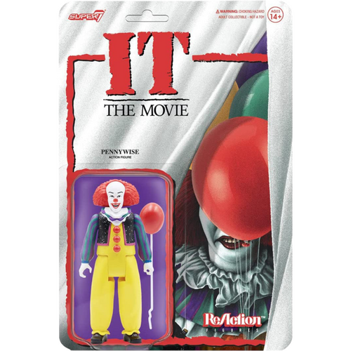 It (1990) - Pennywise the Clown ReAction 3.75” Action Figure
