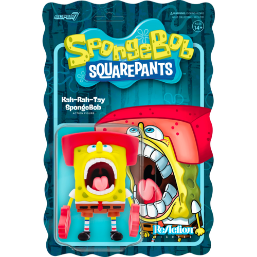 SpongeBob SquarePants - Kah-Rah-Tay SpongeBob ReAction 3.75” Action Figure