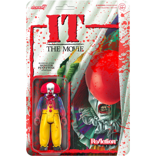 It (1990) - Bloody Pennywise ReAction 3.75” Action Figure