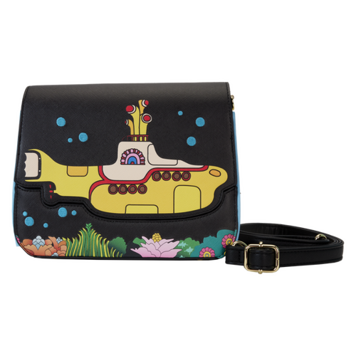 The Beatles - Yellow Submarine 7" Faux Leather Crossbody Bag