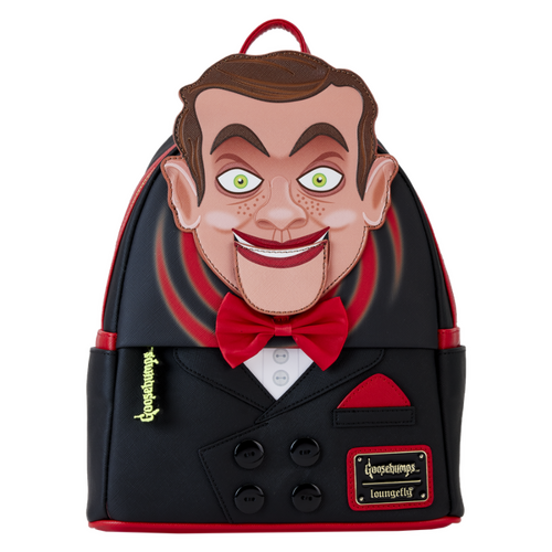 Goosebumps - Slappy Cosplay Glow in the Dark 10" Faux Leather Mini Backpack