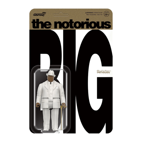 Notorious B.I.G. - Biggie in Suit Reaction 3.75" Figure