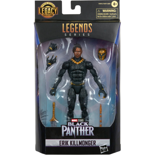 Black Panther (2018) - Erik Killmonger Marvel Legends Legacy Collection 6” Scale Action Figure