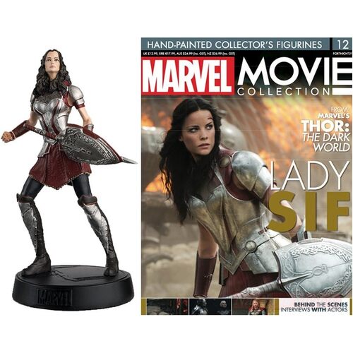 Marvel Movie Collection - Lady Sif Figurine & Magazine #12