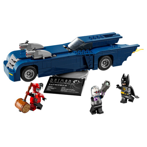 LEGO DC HEROES - BATMAN WITH BATMOBILE VS HARLEY AND Mr. Freeze