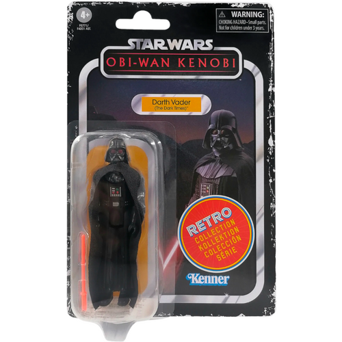 Star Wars: Obi-Wan Kenobi - Darth Vader (The Dark Times) Retro Collection Kenner 3.75” Action Figure