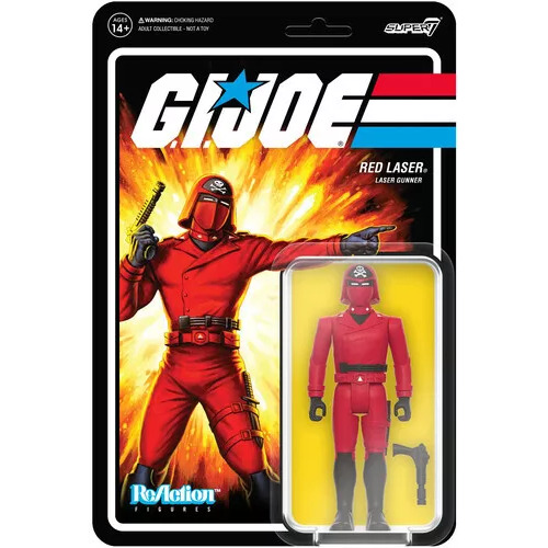 G.I. Joe ReAction Figures - Red Laser Action Figure Wave 5
