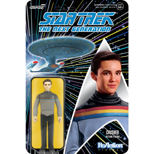 Star Trek: The Next Generation - Wesley Crusher ReAction 3.75” Action Figure