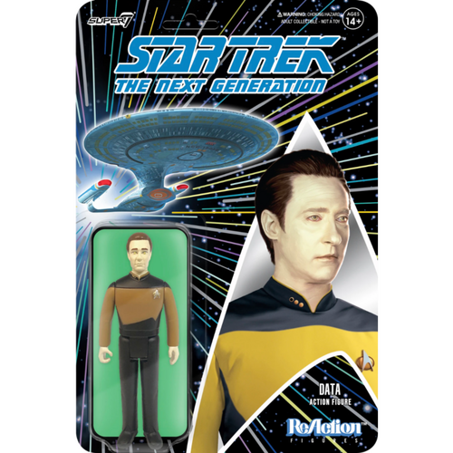 Star Trek: The Next Generation - Data ReAction 3.75” Action Figure