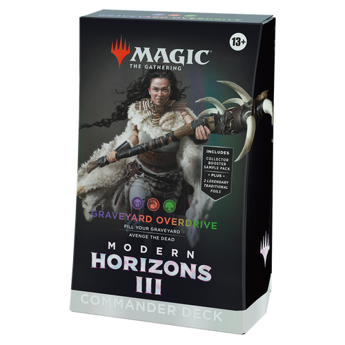 Magic The Gathering - Modern Horizons 3 Graveyard Overdrive COMMANDER Deck