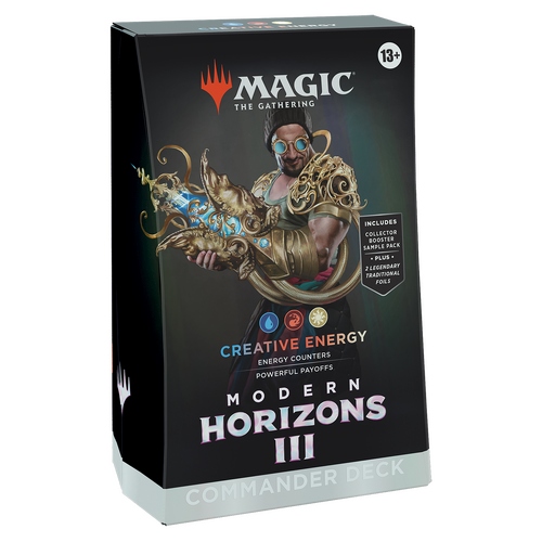 Magic The Gathering - Modern Horizons 3 Creative Energy COMMANDER Deck