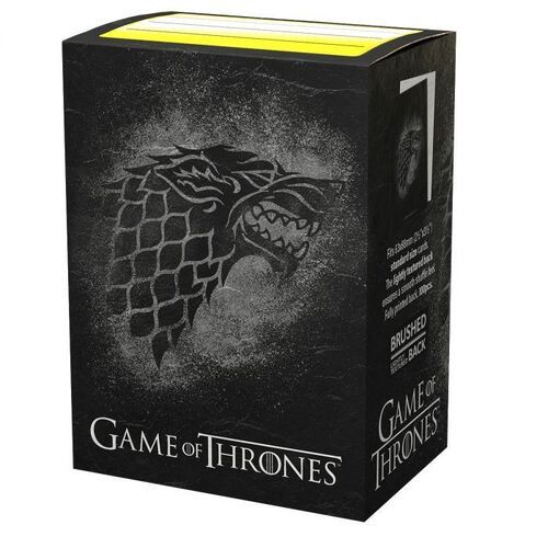 Dragon Shield Sleeves - Game of Thrones: House Stark MATTE Standard Card Protector