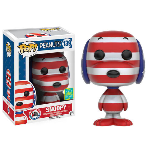 Peanuts - Snoopy Patriotic #139 Pop! Vinyl (Not Mint)