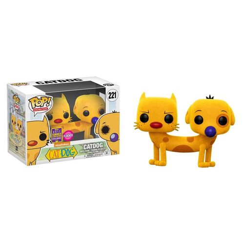 Catdog (Flocked) #221 Pop! Vinyl Figure (Not Mint)