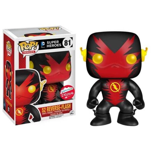 FLASH - 52 REVERSE FLASH #81 POP! VINYL FIGURE (Not Mint)