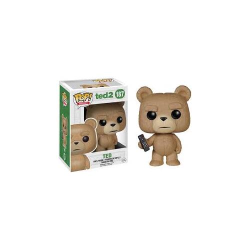 Ted 2 - Ted With Remote #187 Pop Vinyl Figure (Not Mint)