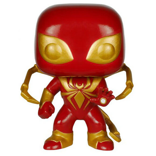 MARVEL SPIDER-MAN - IRON SPIDER #107 POP! VINYL (Not Mint)