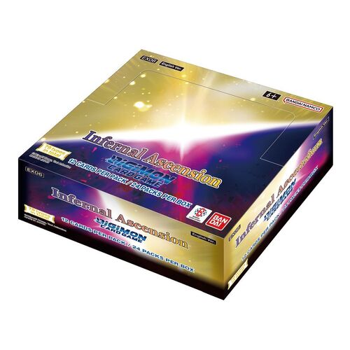 Digimon Card Game Infernal Ascension [EX06] Booster Display sealed box