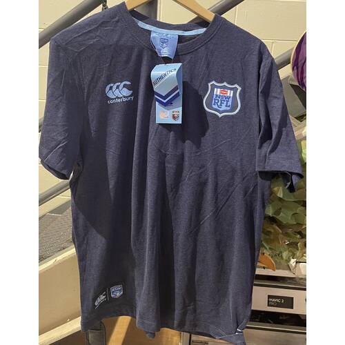 STATE OF ORIGIN - NSW MENS RETRO TEE - SIZE L