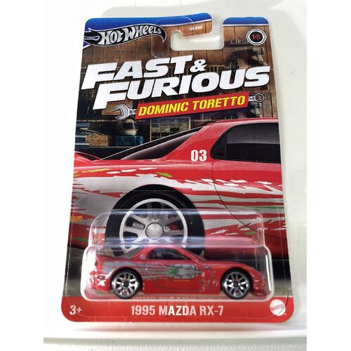 Hot Wheels Fast and Furious Dominic Toretto 1995 MAZDA RX-7 1/5