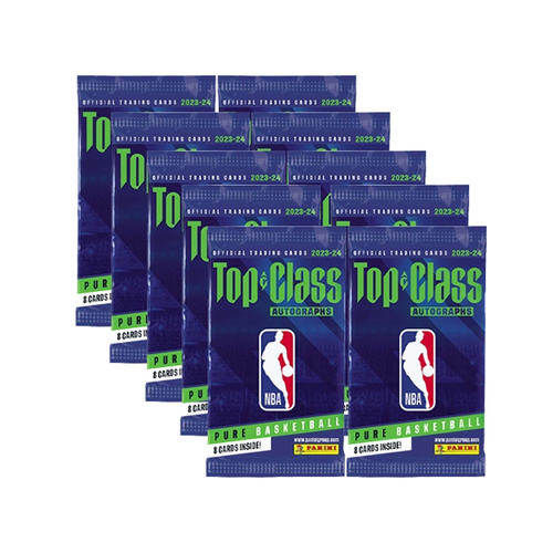 PANINI NBA Top Class 2024 Trading Cards - Booster sealed 10 packets of 8 csrds (80 cards total)