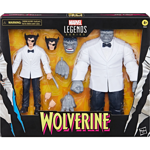 Wolverine - Patch & Hulk (Wolverine 50th Anniversary) Marvel Legends 6" Scale Action Figure 2-Pack