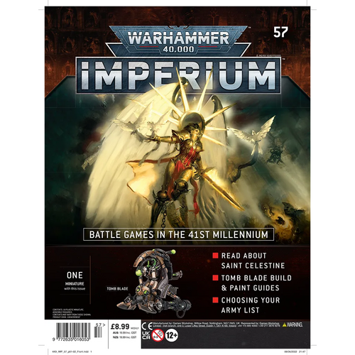 Warhammer 40,000: Imperium Issue 57 Partworks Magazine