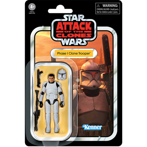 Star Wars Episode II: Attack of the Clones - Phase I Clone Trooper Vintage Collection Kenner 3.75" Scale Action Figure