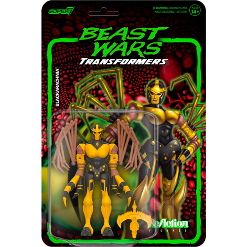 Transformers: Beast Wars - Blackarachnia ReAction 3.75" Action Figure