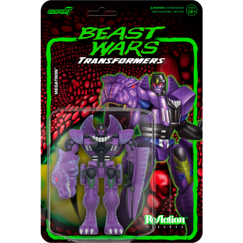 Transformers: Beast Wars - Megatron ReAction 3.75" Action Figure