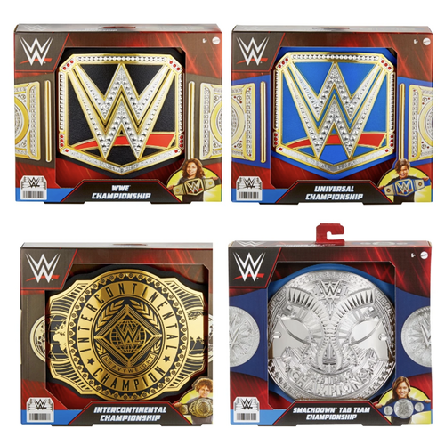 WWE Championship BELT replica - Assorted, randomly selected