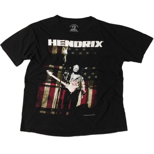 2017 JIMI HENDRIX T SHIRT Black - Size L